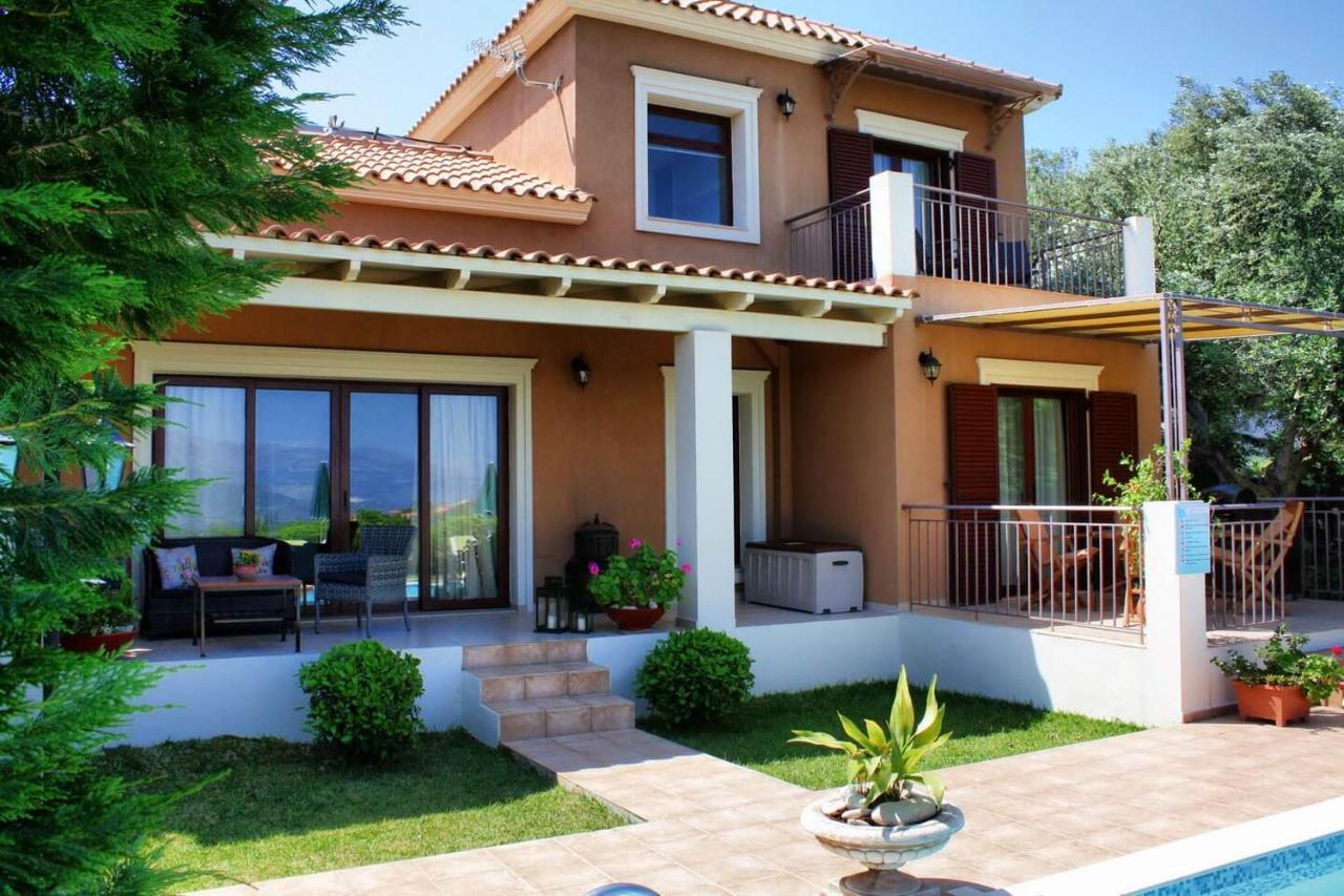 Traditional Villa Mandola Livathos  Exterior foto